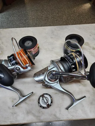 3Carretes de pesca Sufcastin