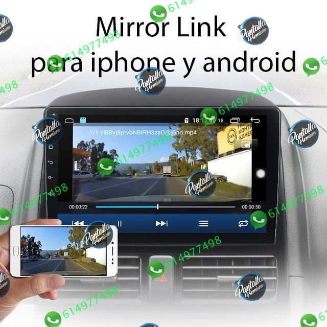 Radio Pantalla CARPLAY GPS USB para Honda CRV 2
