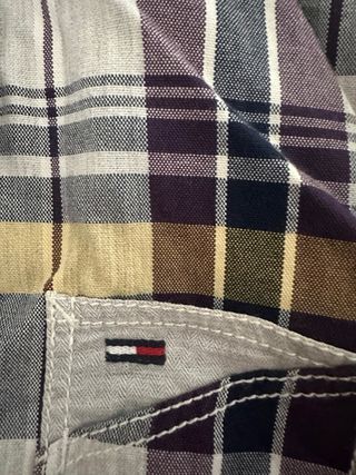 Camisa Tommy Hilfiger cuadros hombre