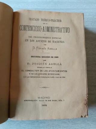 Tratado de lo contencioso-administrativo