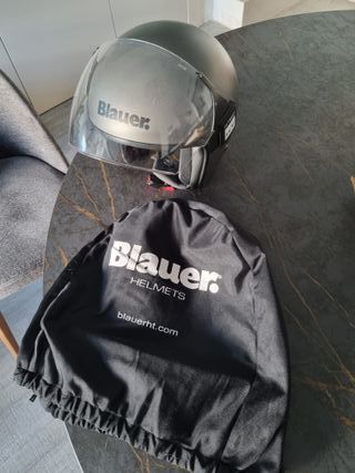 Casco Moto Blauer Jet Gris