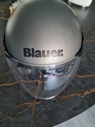 Casco Moto Blauer Jet Gris