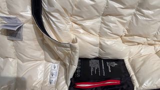 Giubbotto da sci Moncler x Off-White bianco