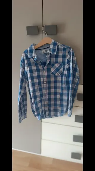 Camisa de cuadros niño