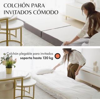 Colchón Plegable Viscoelástico 75x195x14cm