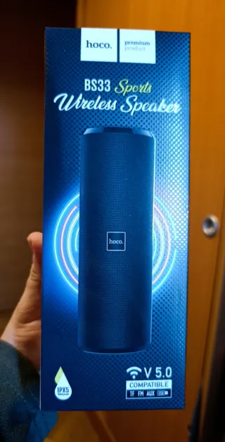 Altavoz Bluetooth hoco. BS33 Sports Azul