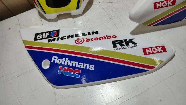 Plásticos honda CRF70 malcor Racer