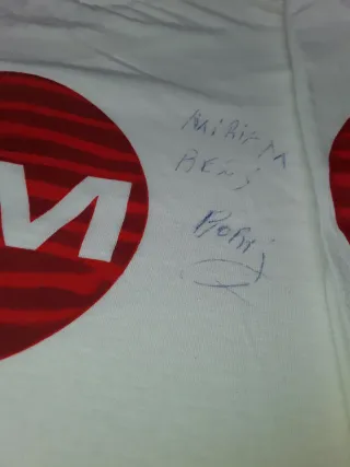 2 Camisetas Crónicas Marcianas (1con Firmas)