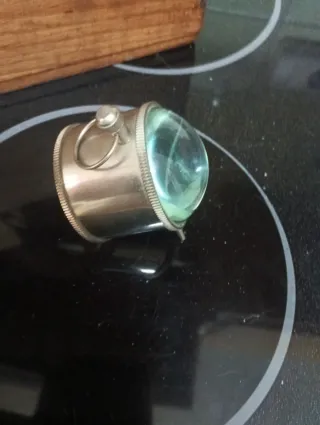 Reloj Escritorio Lupa Estilo Antiguo NY( no funcio