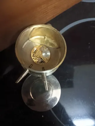 Reloj Escritorio Lupa Estilo Antiguo NY( no funcio