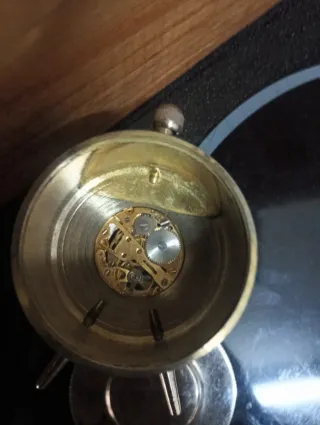 Reloj Escritorio Lupa Estilo Antiguo NY( no funcio