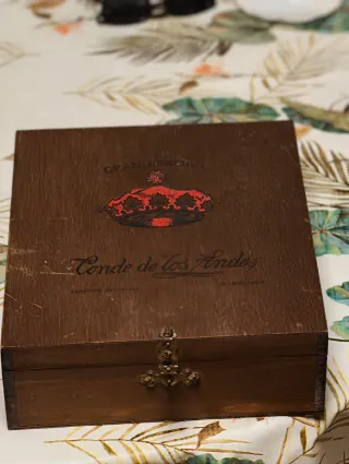 Scatola di Vino Gran Riserva Conde de los Andes anno 1959