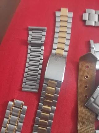 Spezzoni bracciali orologio vintage