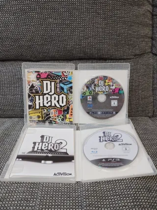 Bundle Dj Hero 1 e 2 Ps3