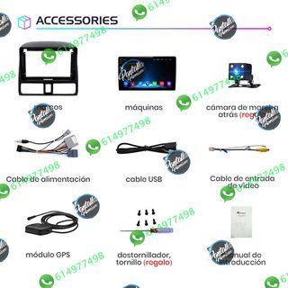 Radio Pantalla CARPLAY GPS para Honda CRV 2
