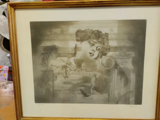 Grabado Antonio de Ignacio S.XX