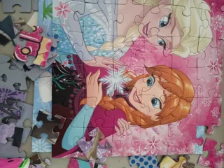 Puzzle Frozen Niña