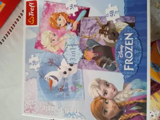 Puzzle Frozen Niña