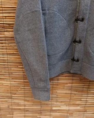 Woolrich Trenca Lana Grigia Taglia S