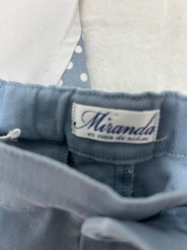 Miranda conjunto niño Talla 3 años