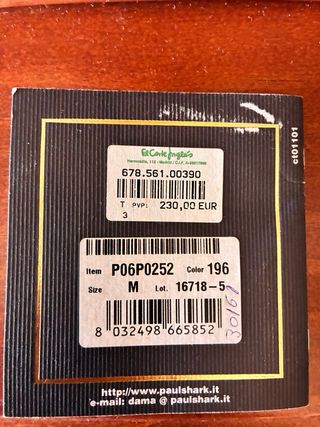 Cazadora Paul & Shark Yachting Naranja Vintage