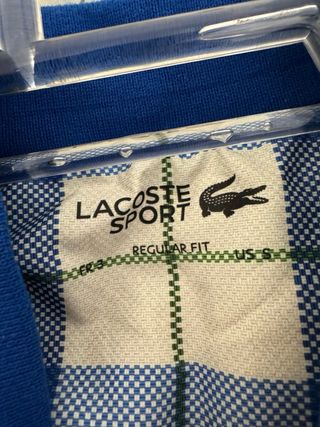 Chaqueta deportiva Lacoste a cuadros