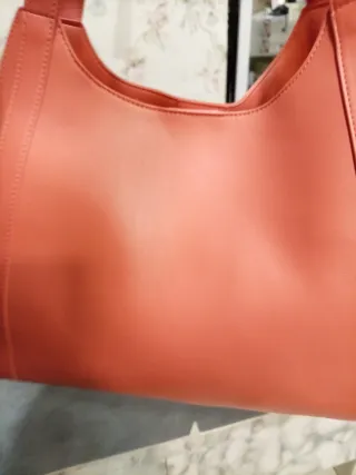 Borsa Cafènoir arancione/rosa