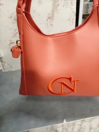 Borsa Cafènoir arancione/rosa