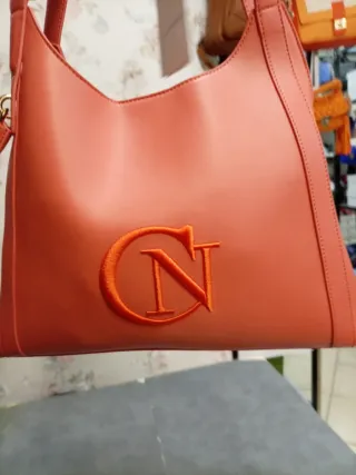 Borsa Cafènoir arancione/rosa