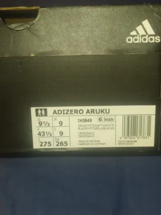 Zapatillas Adidas Adizero Aruku Blancas