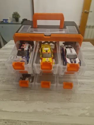 Caja organizadora Slot/Scalextric 9 cajones
