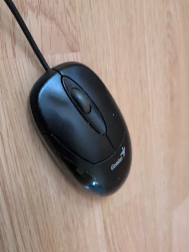 Ratón Óptico Genius USB Negro