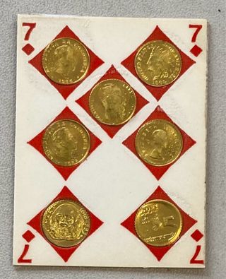 Monetine Settebello Portafortune