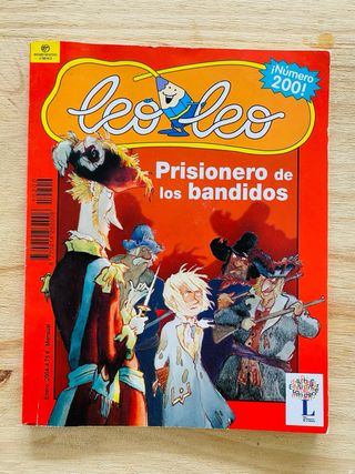 Revista infantil “Prisionero de los bandidos”