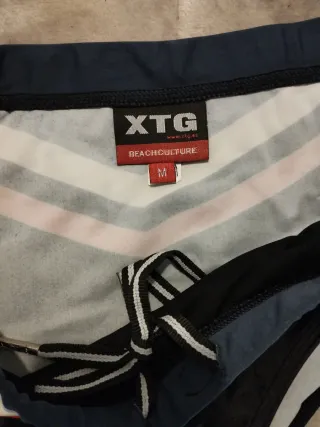 Bañador XTG Negro y Rojo con Estrellas