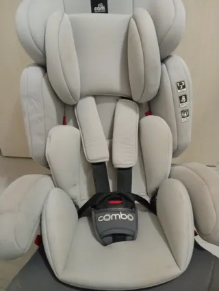 Seggiolone auto 3 gruppi grigio