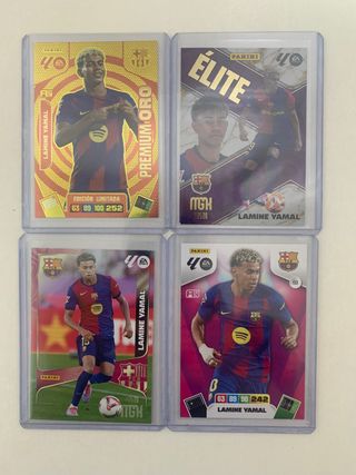 Lamine Yamal Cromos FC Barcelona (4 Cromos)