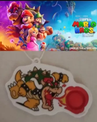 Figura Bowser Super Mario Bros Movie