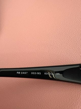 Gafas de Sol Ray-Ban Aviador Plata RB 3467