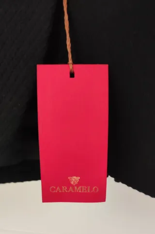 Chaqueta Caramelo Lana Negra