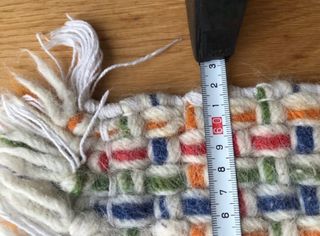 Alfombras de lana multicolor