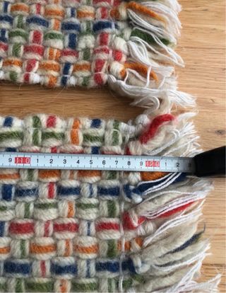 Alfombras de lana multicolor