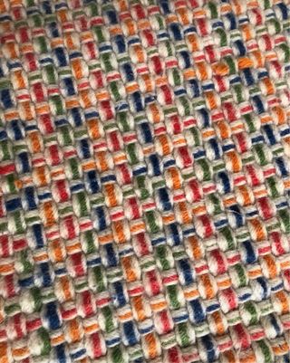 Alfombras de lana multicolor