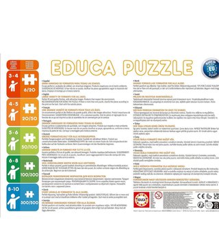 Puzzle Frozen II Educa 4 en 1