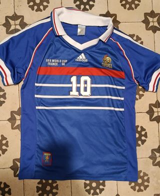 Camiseta Francia Mundial 98 Adidas Talla M