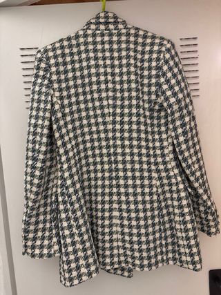 Chaqueta Zara cuadros S Sin estrenar