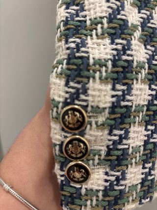 Chaqueta Zara cuadros S Sin estrenar