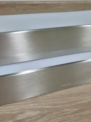 Plafones Philips Acero Inox