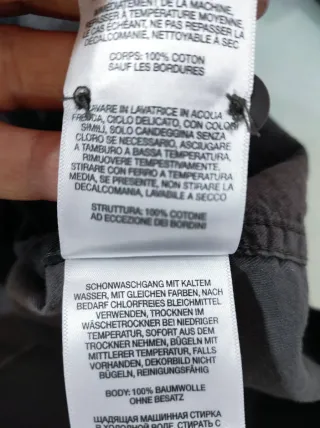 Camicia uomo a quadri nero/fango