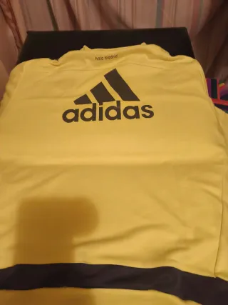 Equipación Real Madrid Adidas Amarilla XL
